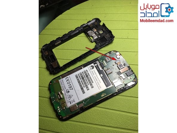 آموزش تعویض دوربین پشت هواوی G610