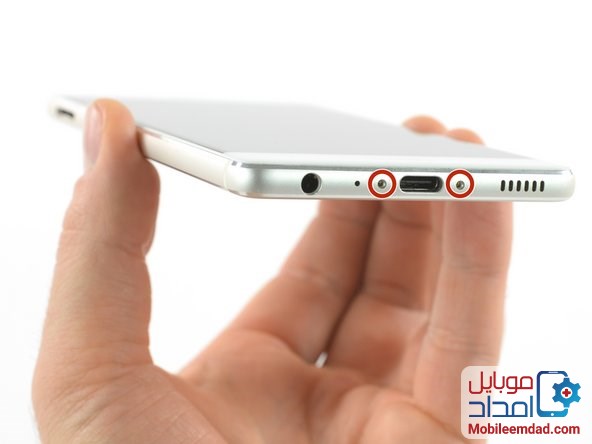آموزش تعویض برد شارژ گوشی Huawei P9