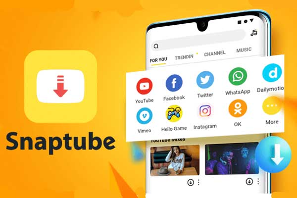 برنامه دانلود از یوتیوب برای موبایل - snaptube
